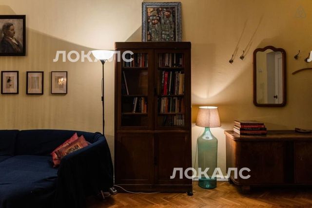 Аренда 1к квартиры на г Москва, Малый Патриарший пер, д 5 стр 1, метро Маяковская, г. Москва