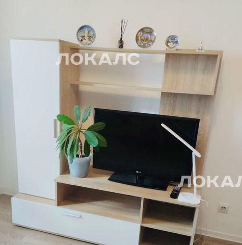Снять 3к квартиру на улица Генерала Глаголева, 5К1, метро Хорошёвская, г. Москва
