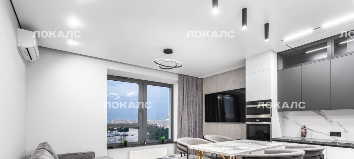 Снять двухкомнатную квартиру на улица Василисы Кожиной, 13, метро Багратионовская, г. Москва