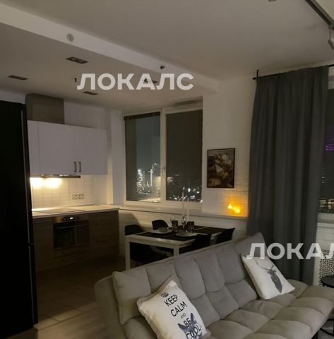 Аренда 2х-комнатной квартиры на Хорошевское шоссе, 12к1, метро Беговая, г. Москва