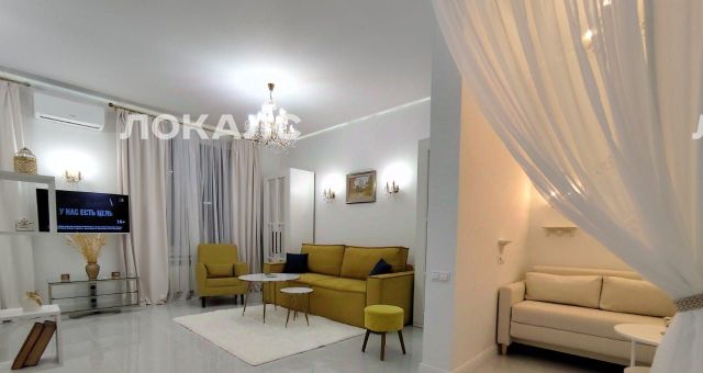 Сдам 1-комнатную квартиру на улица Зорге, 9к1, метро Полежаевская, г. Москва