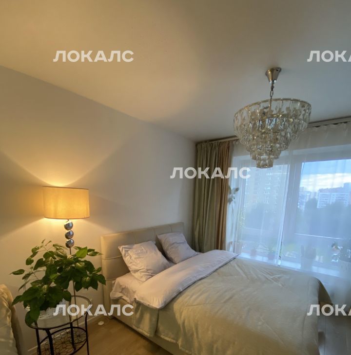 Сдаю 1к квартиру на улица Маршала Сергеева, 3, метро Молодёжная, г. Москва