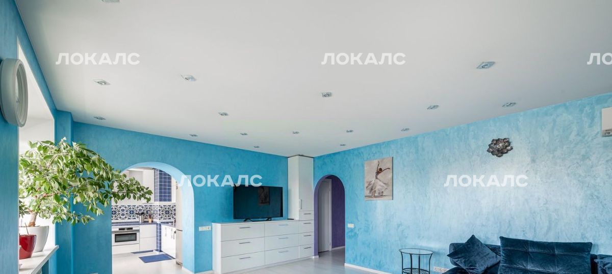 Сдам двухкомнатную квартиру на улица Россолимо, 6/25, метро Фрунзенская, г. Москва