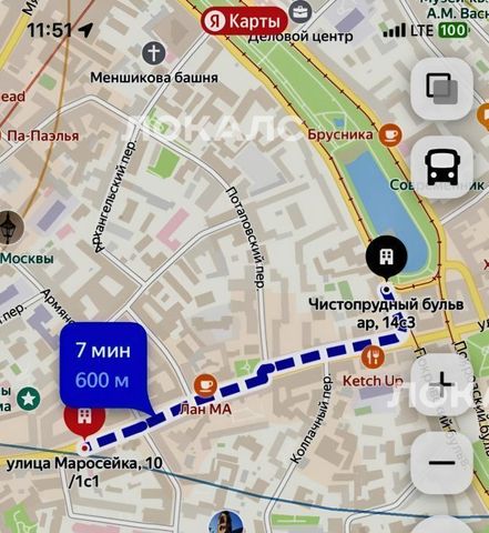 Сдам 2к квартиру на улица Маросейка, 10/1С1, метро Театральная, г. Москва