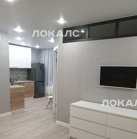 Снять однокомнатную квартиру на Муравская улица, 38к2, метро Волоколамская, г. Москва