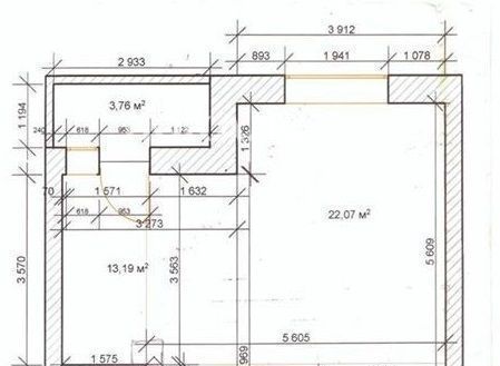 Снять однокомнатную квартиру на улица Раменки, 20, метро Мичуринский проспект, г. Москва