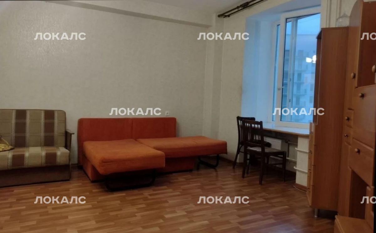 Снять однокомнатную квартиру на г Санкт-Петербург, ул Мебельная, д 25 к 1 литера А, метро Беговая, г. Санкт-Петербург