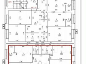 3-к кв. Татарстан, Казань ул. Азата Аббасова, 23А (77.6 м²)