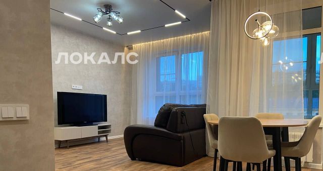 Сдается 3х-комнатная квартира на улица Петра Алексеева, 14, метро Кунцевская, г. Москва