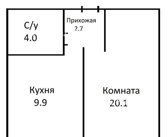 Сдаю однокомнатную квартиру на улица Яблочкова, 37, метро Тимирязевская, г. Москва