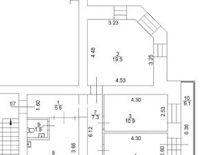 4-к кв. Новосибирская область, Новосибирск Троллейная ул., 35 (85.0 м²)