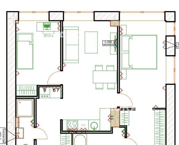 Сдаю 3-комнатную квартиру на 3-й Автозаводский проезд, 3, метро Автозаводская (Замоскворецкая линия), г. Москва