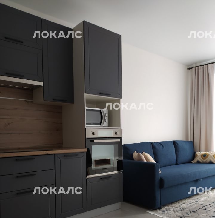 Сдаю 1к квартиру на улица Александры Монаховой, 87к1, метро Коммунарка, г. Москва