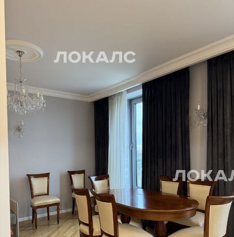 Снять 3-к квартиру на Сколковское шоссе, 40к1, г. Москва