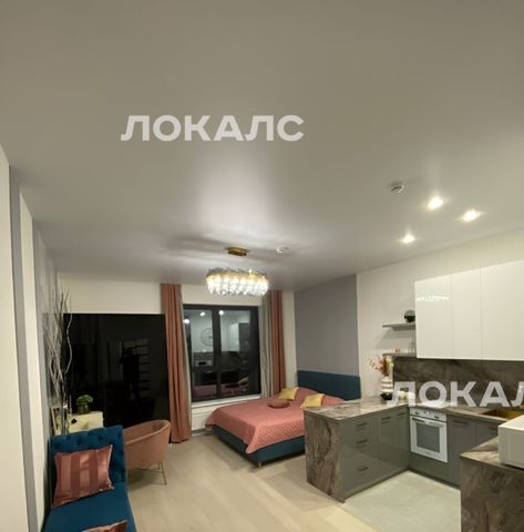 Аренда 1-к квартиры на переулок 2-й Петра Алексеева, 5, метро Кунцевская, г. Москва