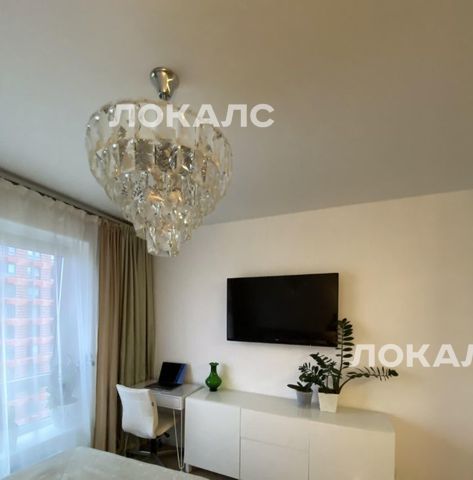 Сдается 1к квартира на улица Маршала Сергеева, 3, метро Молодёжная, г. Москва