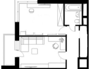 2-к кв. Москва Чонгарский бул., 26Ак2 (61.9 м²)