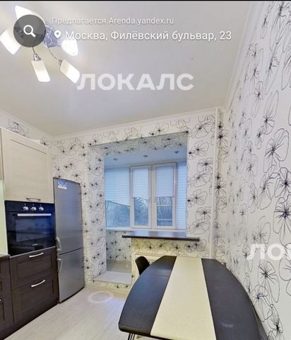 Сдам 1к квартиру на Филевский бульвар, 23, метро Багратионовская, г. Москва