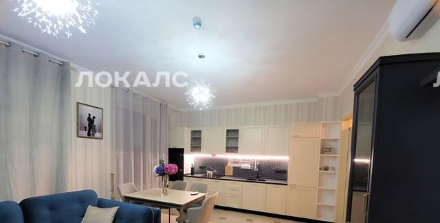 Аренда 2-комнатной квартиры на улица Генерала Глаголева, 14Ак1, метро Щукинская, г. Москва