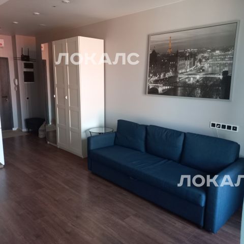 Снять 1-к квартиру на г Москва, Ходынский б-р, д 20А, метро ЦСКА, г. Москва