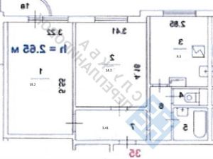 2-комнатная квартира: Москва, Варшавское шоссе, 152к8 (53 м²)