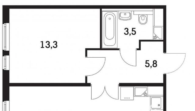 Снять 1-к квартиру на Варшавское шоссе, 141Ак3, метро Аннино, г. Москва