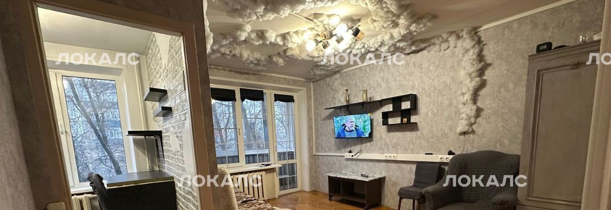 Сдаю однокомнатную квартиру на улица Космонавта Волкова, 19, метро Войковская, г. Москва