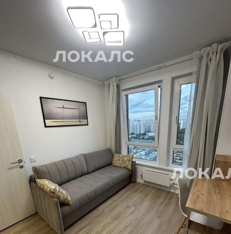 Сдается двухкомнатная квартира на улица Малая Очаковская, 4Ак2, метро Озёрная, г. Москва