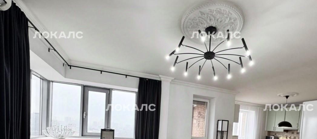 Снять четырехкомнатную квартиру на Большая Декабрьская улица, 1, метро Беговая, г. Москва