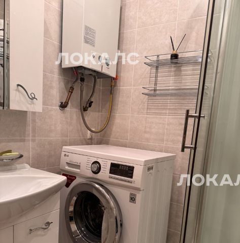 Сдается однокомнатная квартира на 1-й Хорошевский проезд, 16К2, метро Беговая, г. Москва