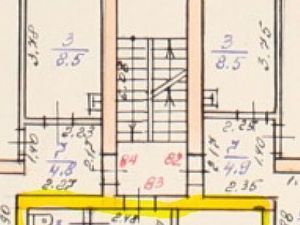1-к кв. Воронежская область, Воронеж Тепличная ул., 6 (35.6 м²)