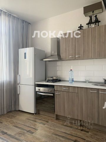 Аренда 1-к квартиры на Беговая улица, 2, метро Белорусская, г. Москва