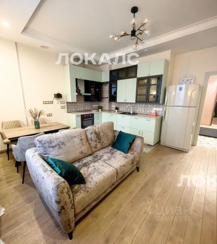 Сдам двухкомнатную квартиру на улица Берзарина, 28Ак4, метро Октябрьское поле, г. Москва