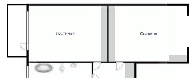 Сдаю 2к квартиру на переулок Орликов, 6, метро Комсомольская, г. Москва