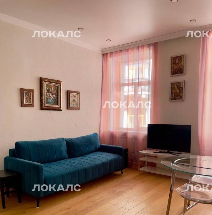 Сдаю 2-комнатную квартиру на улица Пречистенка, 17/9, метро Кропоткинская, г. Москва