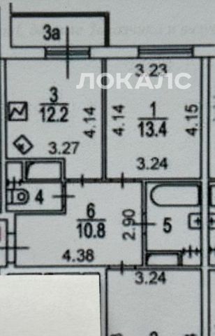 Сдаю двухкомнатную квартиру на Большая Калитниковская улица, 42А, метро Волгоградский проспект, г. Москва