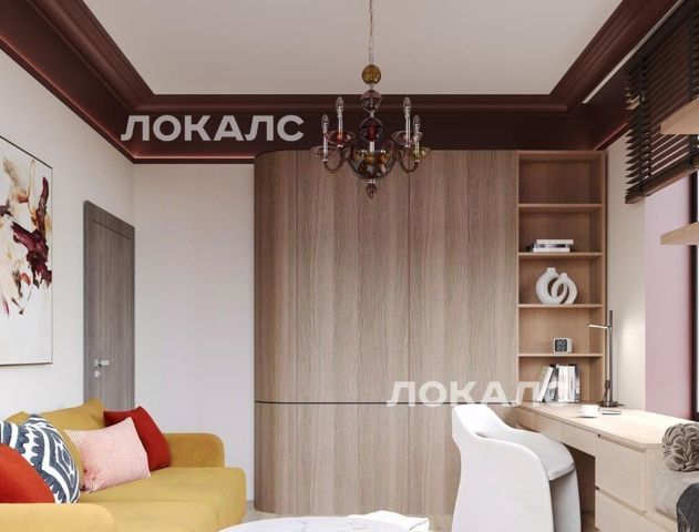 Сдается 2-к квартира на улица Врубеля, 4к1, метро Стрешнево, г. Москва