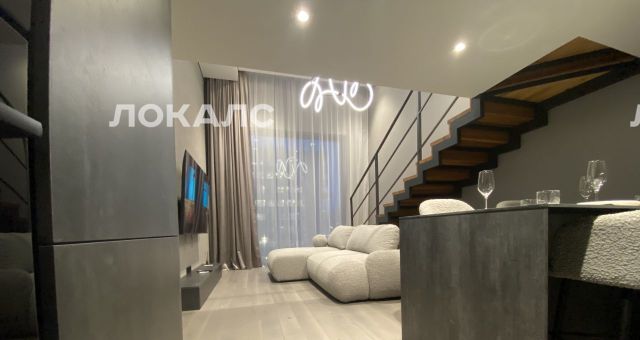 Сдается двухкомнатная квартира на проспект Академика Сахарова, 7, метро Сухаревская, г. Москва