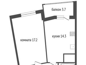 1-к кв. Санкт-Петербург просп. Обуховской обороны, 110К1 (47.4 м²)