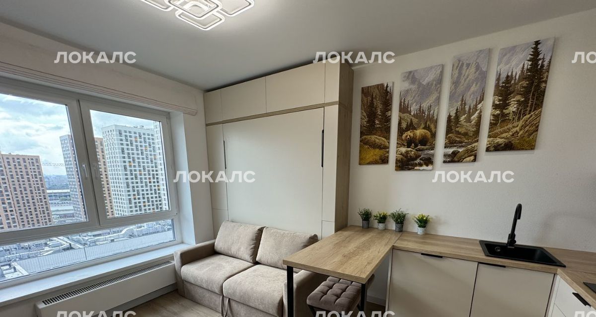 Снять 1-к квартиру на Амурская улица, 2Ак3, метро Партизанская, г. Москва