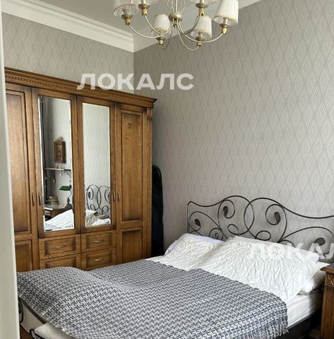 Снять 3-к квартиру на Глубокий переулок, 1/2, метро Баррикадная, г. Москва