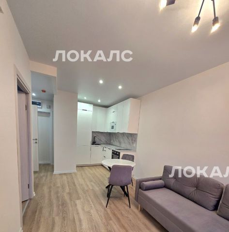 Снять 1-к квартиру на 2-й Нагатинский проезд, 2/3, метро Нагатинская, г. Москва