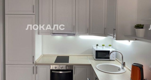 Сдается однокомнатная квартира на улица Поляны, 5Ак1, метро Бульвар Адмирала Ушакова, г. Москва