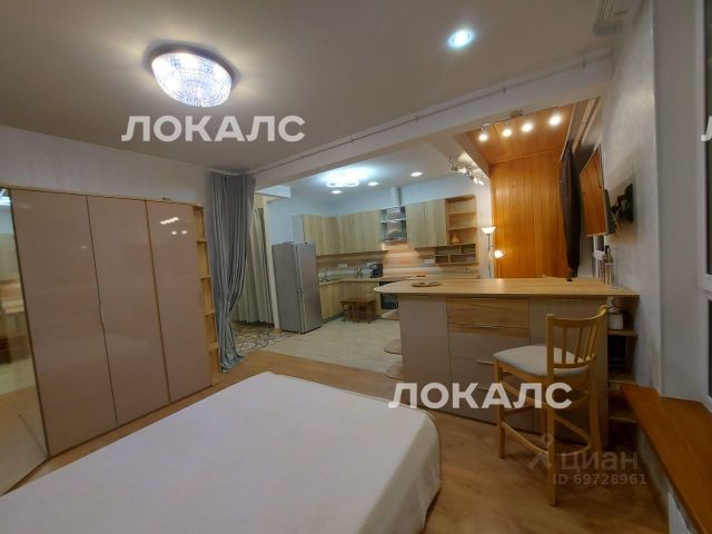 Сдам 1-комнатную квартиру на улица Корабельная, 15, г. Москва