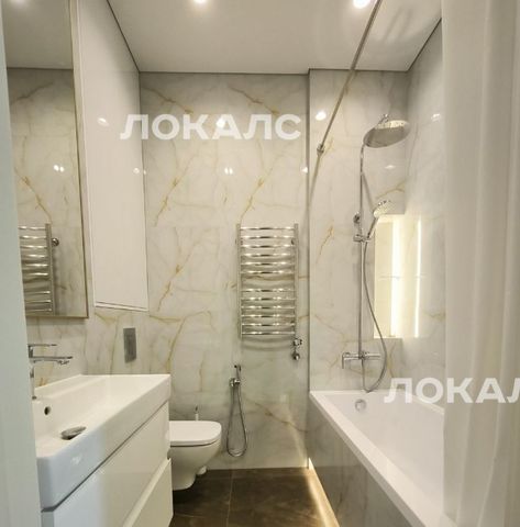 Сдается 1-к квартира на Хорошевское шоссе, 25Ак1, метро Хорошёвская, г. Москва