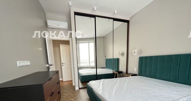 Сдается трехкомнатная квартира на улица Корабельная, 3А, метро Коломенская, г. Москва