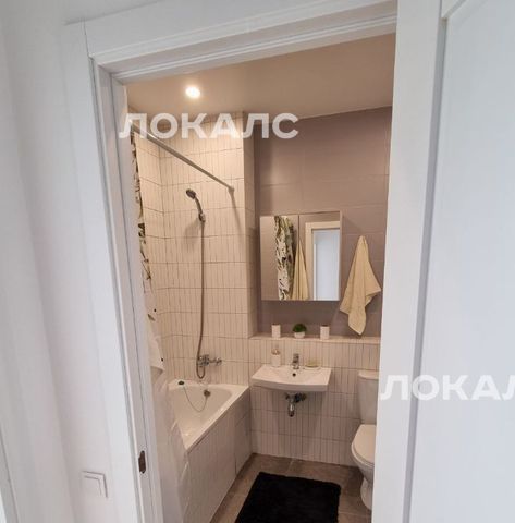 Сдается 1-к квартира на улица Аэростатная, 6к4, г. Москва