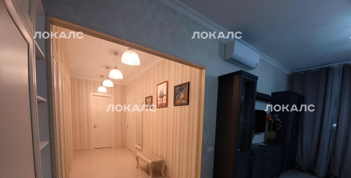 Аренда 2к квартиры на улица Генерала Глаголева, 14Ак1, метро Щукинская, г. Москва