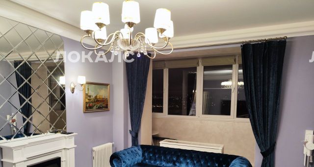 Сдам 3-комнатную квартиру на улица Столетова, 7к1, метро Раменки, г. Москва