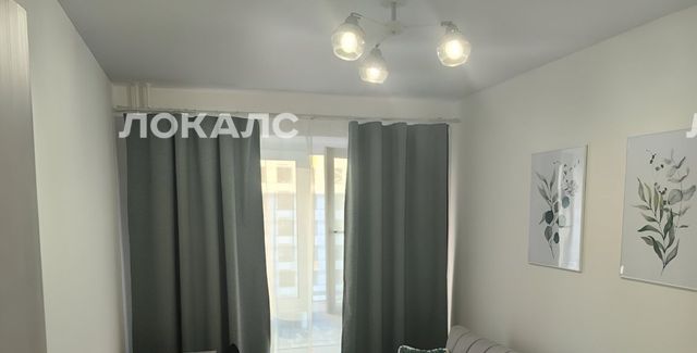 Сдается 2х-комнатная квартира на улица Александры Монаховой, 91к1, метро Бунинская аллея, г. Москва